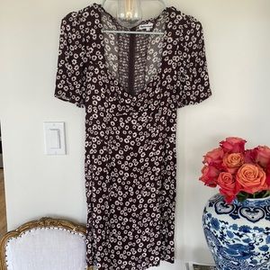 Reformation brown dress